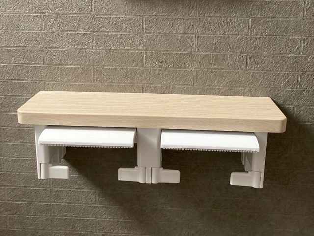 【大工直営】トイレットペーパーホルダーなどの備品取付｜下地確認でぐらつき防止