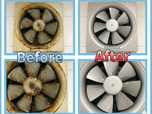 ベタつく油汚れも徹底洗浄！分解洗浄ですっきり快適に仕上げます！