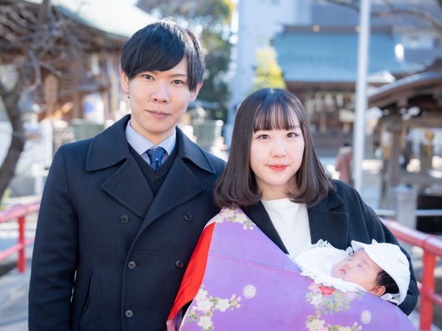 芸能事務所提携 / 産着無料貸出 / やさしい雰囲気で撮影します