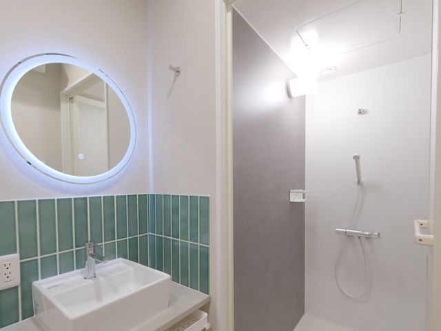 浴室照明器具の交換