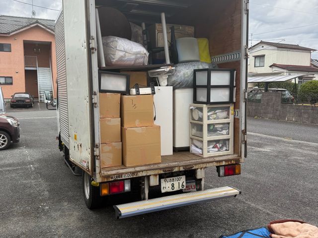 力仕事もお任せください。かぐの配置もお手伝いします