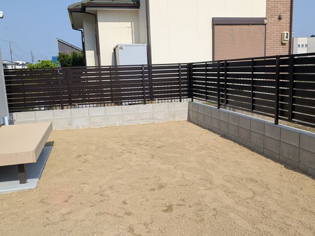 フェンス施工！穴開け工事も対応可能！撤去もお任せください