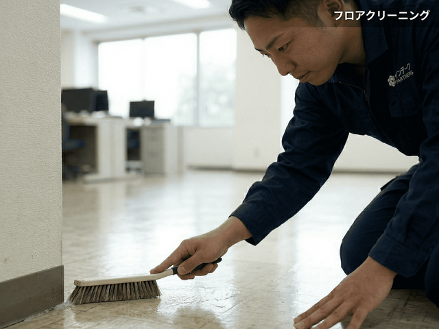 【夜間・24時間OK】店舗・オフィス・ご自宅の床をピカピカに！急なご依頼も相談可