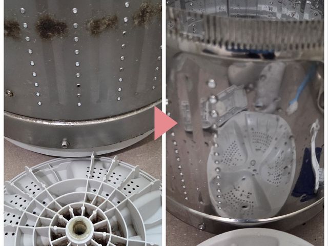 【ニオイ・乾燥対策】ドラム式洗濯機分解クリーニング