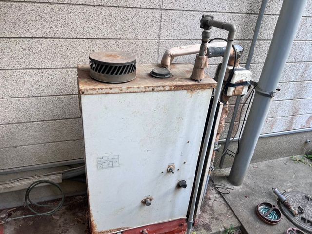 石油給湯器交換