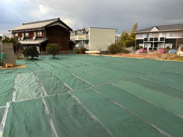 ◎プロ施工で長持ちする雑草対策！
