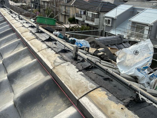 【瓦屋根雨漏り修理】八王子　斎藤瓦店　　業歴25年 1,500棟の施工実績