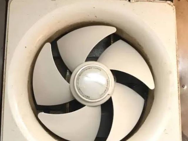 レンジフード換気扇プロペラ洗浄