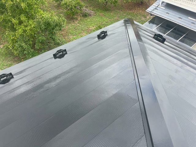 屋根塗装工事3回塗り