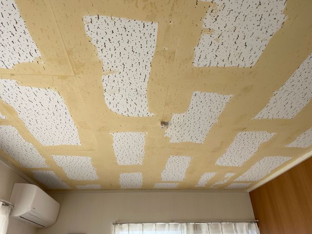 仙台市泉区からお伺い！壁1面〜OKです！地震のひびや壁穴補修もご相談ください。サービスの画像