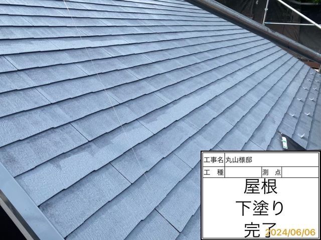 遮熱塗料にて屋根塗装行います！