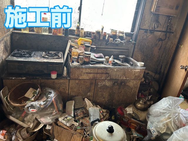 【女性スタッフ同行可】仕分けを行いながら片付け致します。サービスの画像