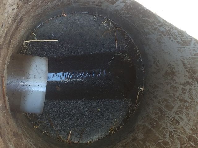 排水詰まり外部排水マス清掃