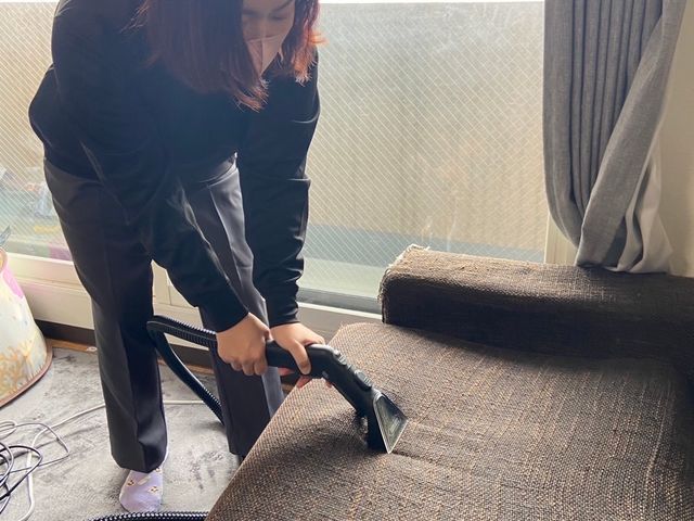 【女性スタッフ同行可】ソファクリーニング！お気軽にご相談下さい！