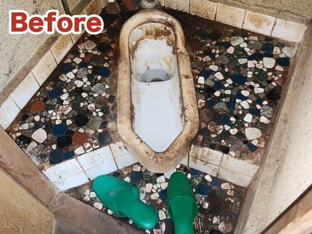 ☆コーティングも可能☆尿石除去、タンク内も作業可能【トイレクリーニング】