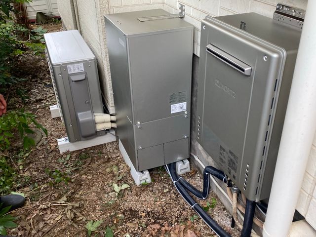 施工後、ガス漏れ・水漏れ検査をお客様と一緒に行います。[緊急対応◎]