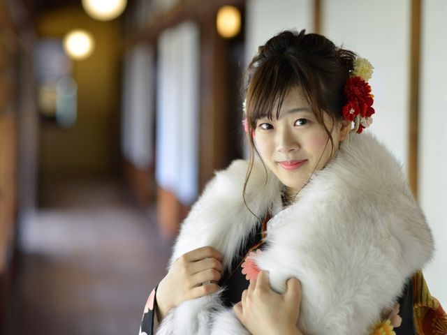 和装撮影が得意なカメラマンによる 二十歳の振袖記念写真サービス