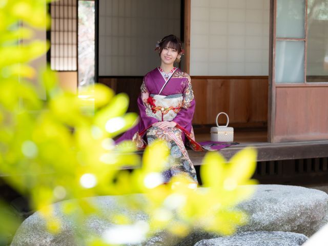 和装撮影が得意なカメラマンによる 二十歳の振袖記念写真サービス