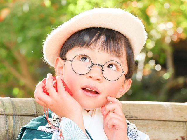 和傘あり1hデータたっぷりお渡し七五三ロケーション撮影