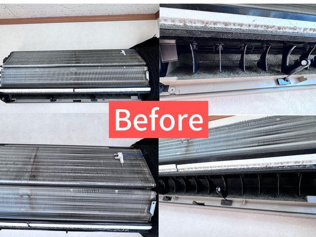 エアコン徹底洗浄！！カビ臭など気になる方は是非！