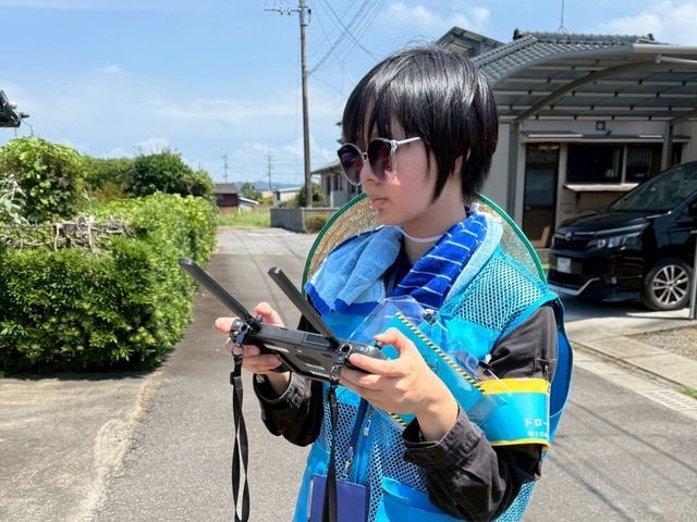 ドローン撮影いたします。空撮の他、建物診断もいたします。