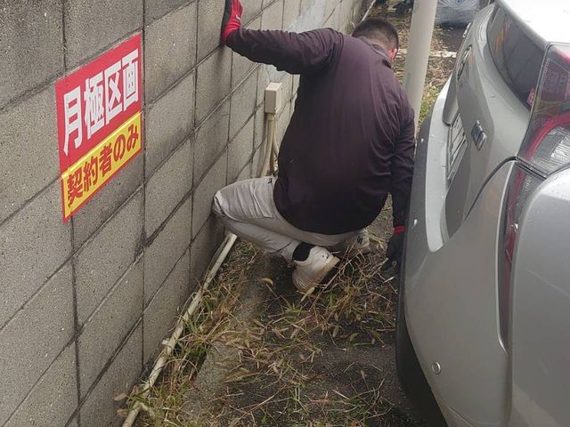 草むしり(手作業)