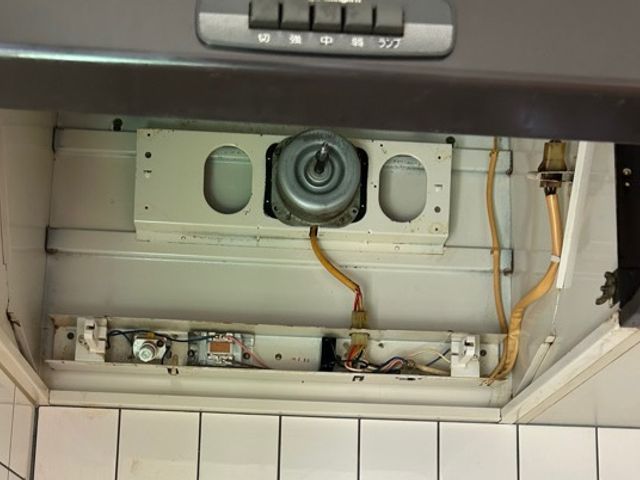 レンジフード分解洗浄