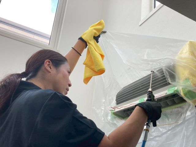 エアコン分解クリーニング