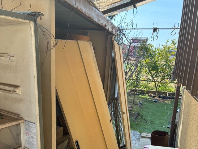 物置の解体、処分は当店にお任せください！！