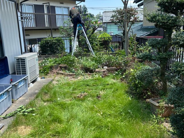 庭木の未来を見据えた剪定！一級造園資格者在籍！お庭一式なら割引あります！