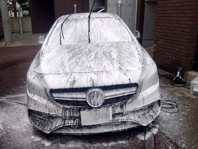 手洗い洗車