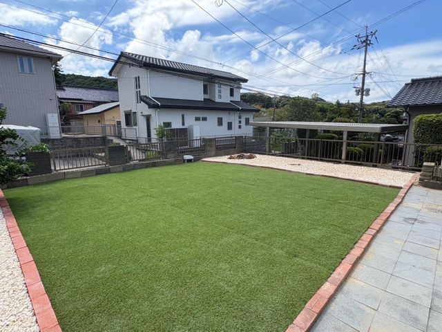人工芝施工｜下地から丁寧施工・見た目も長持ちもこだわり