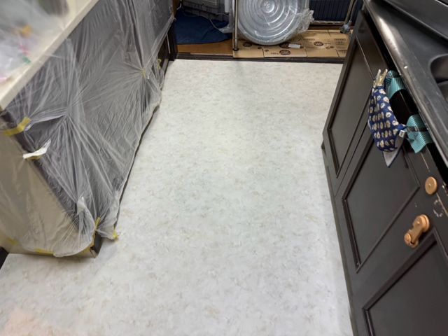クッションフロア張り替え