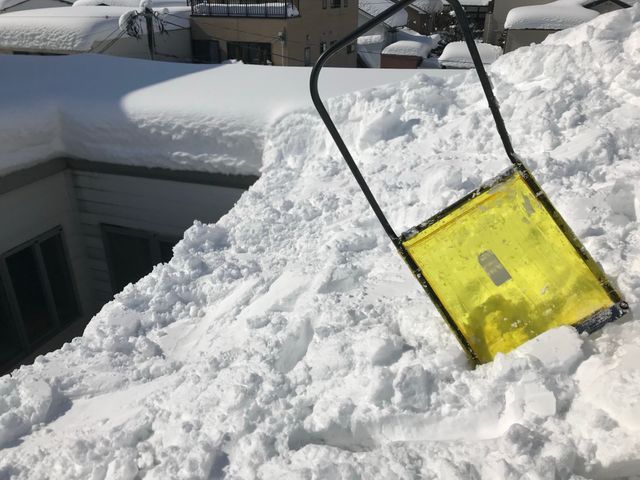 雪かき、屋根雪おろし