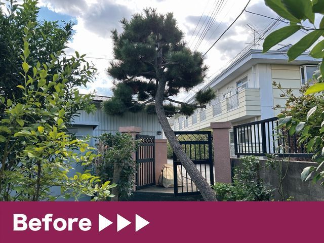 迅速丁寧な作業でお客様のお庭を綺麗にします！