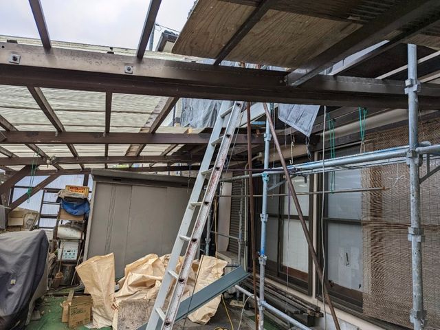 物置、倉庫、解体、撤去工事