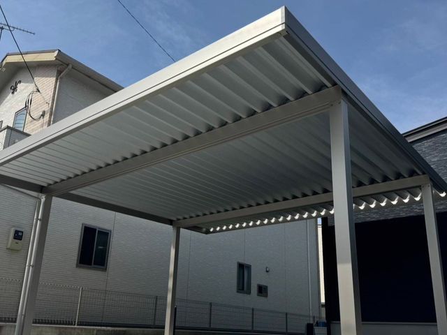 【エクステリア工事】カーポート、門扉の取付等