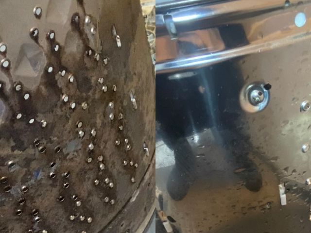 縦型洗濯機分解クリーニング