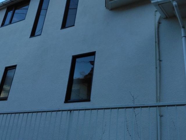 外壁高圧洗浄！丁寧に作業いたします。