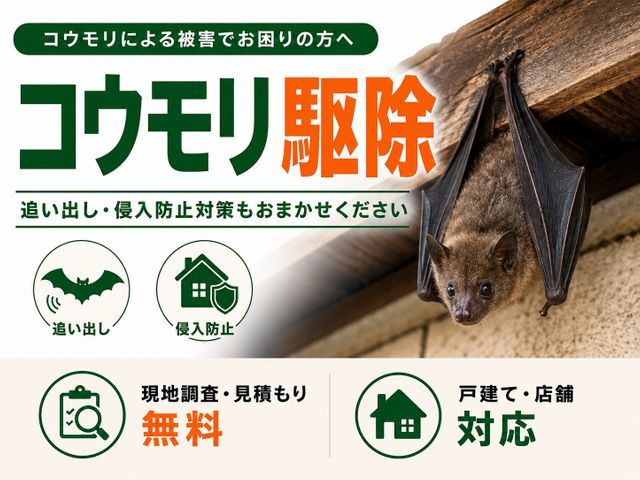 【担当案件数1万件以上】大手消毒会社に10年在籍／見積り調査無料／即日対応可