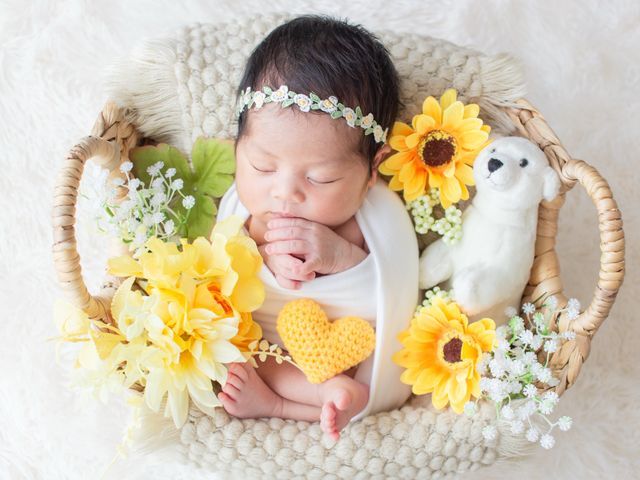 生後7ヶ月ママカメラマンが撮影！赤ちゃんファーストの温かなニューボーンフォト⸝⋆