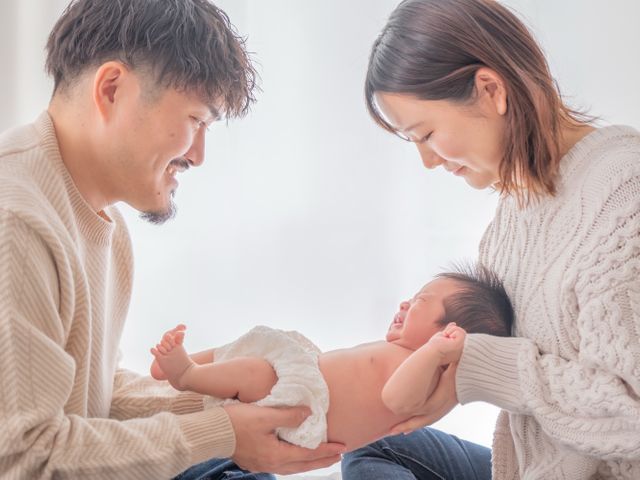 2名体制で安心◎ 赤ちゃんのペースで赤ちゃんのペースに寄り添うニューボーンフォト