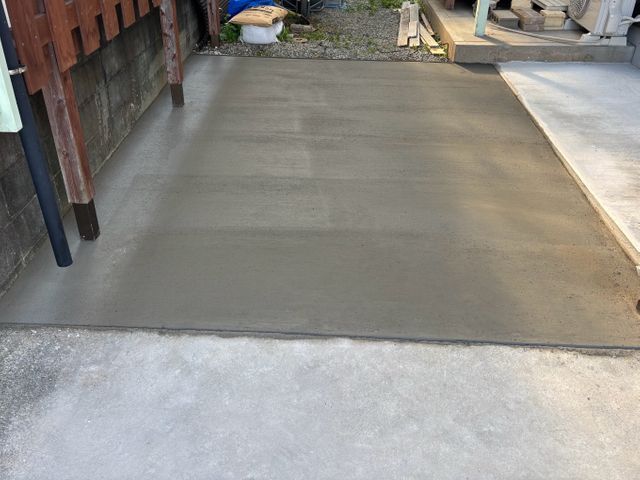 駐車場コンクリート工事