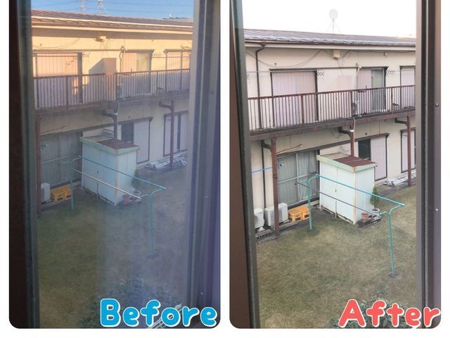 今だけ口コミ投稿だけで オフ 窓のお掃除はプロが技術にお任せください おそうじ革命 兵庫芦屋中央店の窓 サッシの掃除 くらしのマーケット