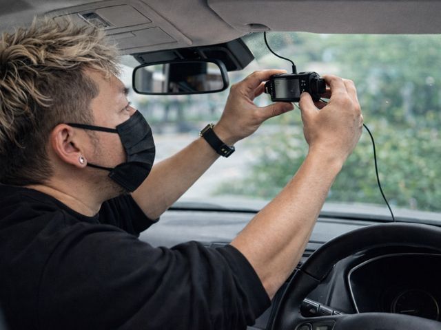 ドライブレコーダーの取付