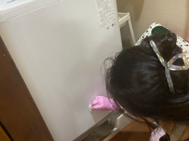 女性＆中国語対応スタッフの丁寧な洗濯機クリーニング（分解なし）