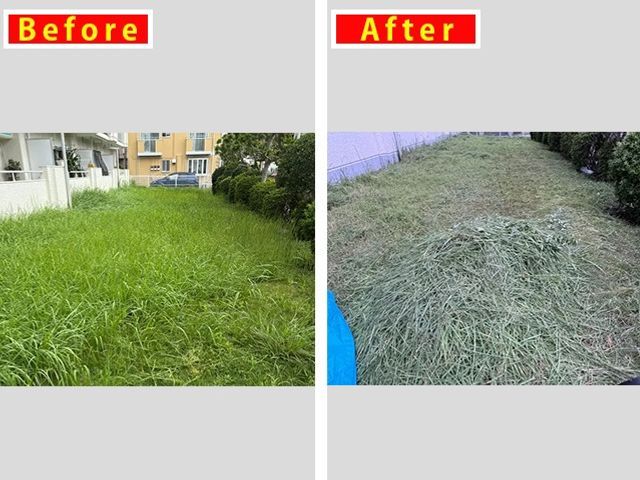 ★ 草ぼうぼうでも大丈夫！気持ちもすっきり丁寧・安心の草刈りサービス！
