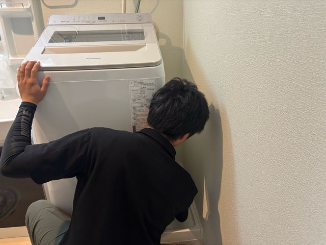 東広島　洗濯機設置　地域密着でお安く◎
