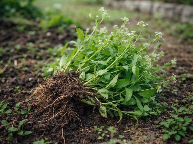 手作業の草むしり｜植木を傷つけない丁寧作業