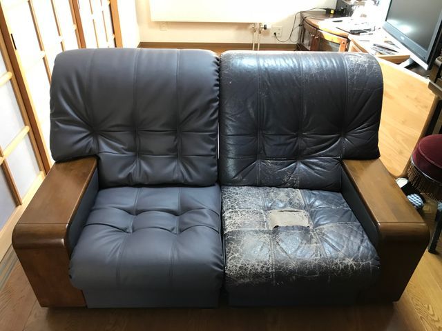 ソファの張替いたします